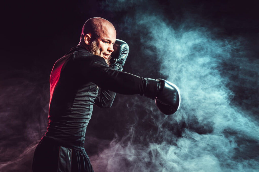 sportsman-boxer-fighting-with-smoke